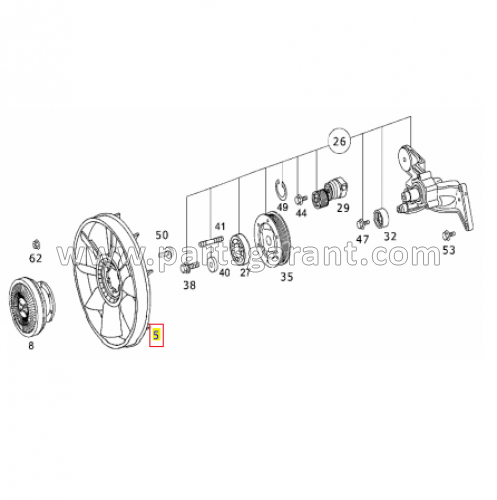 Fan Mercedes-Benz Actros