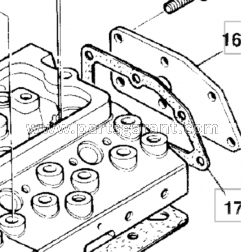 Gasket JCB 3CX