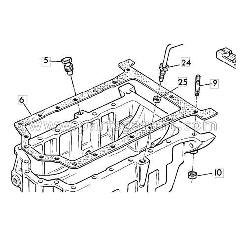 JCB 3CX Pan Gasket