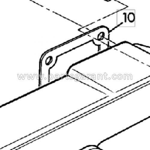 Intake manifold gasket JCB 3CX