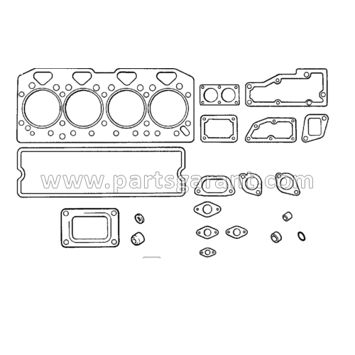 Upper gasket set JCB 3CX