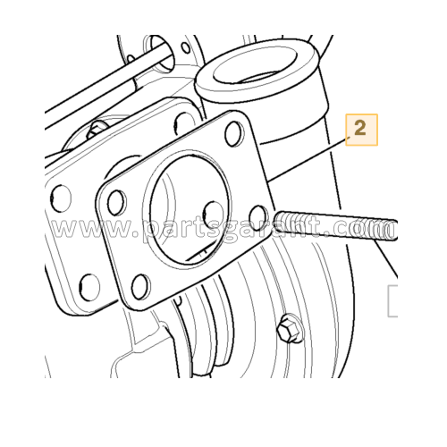 JCB 4CX turbine gasket