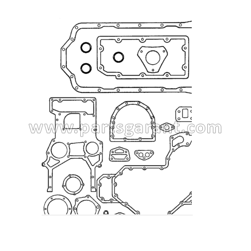 Lower gasket set JCB 3CX