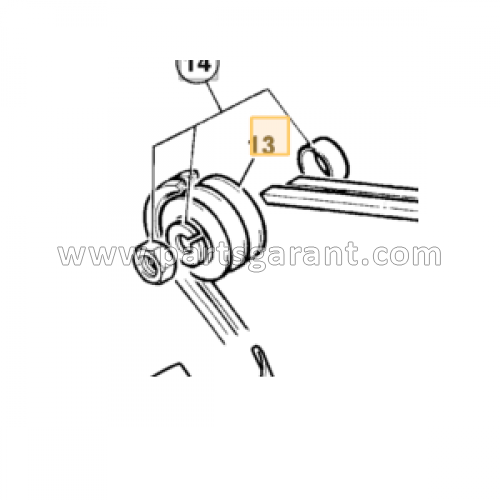 JCB 4CX Alternator Pulley