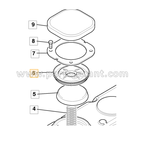 Diaphragm JCB 4CX
