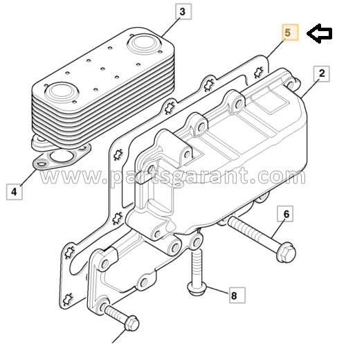 Gasket JCB 4CX