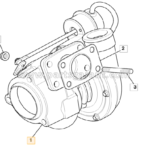 Turbocharger (RG build) JCB 4CX