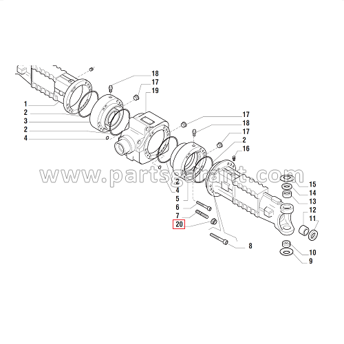 Nut M16x2