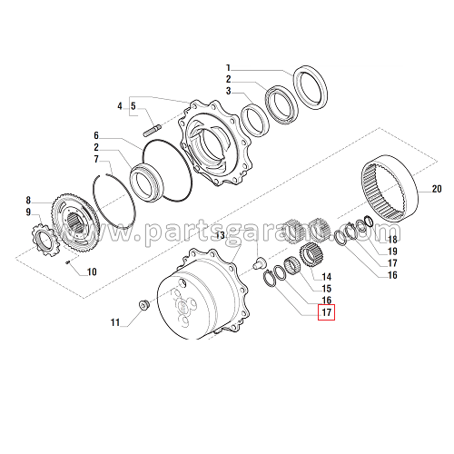 Retaining ring D72