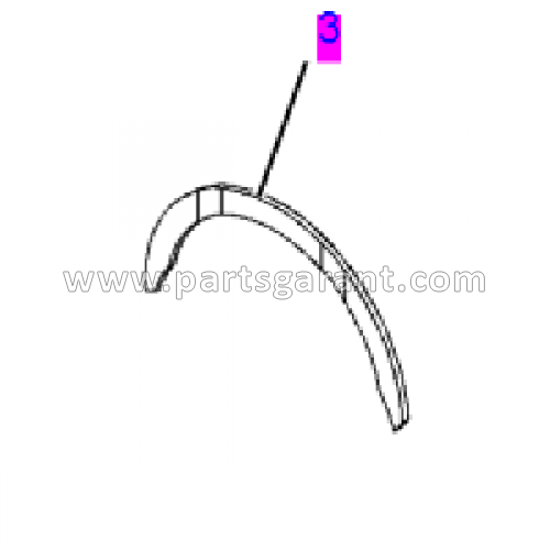 Crescent upper (std) Caterpillar 434E