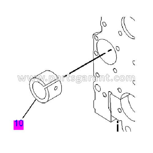 Bushing Caterpillar 432D