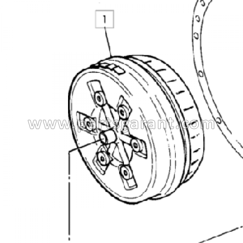 Converter 12.2" 2.82:1 JCB 3CX