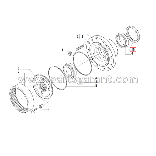 Oil seal 150x176x14.5