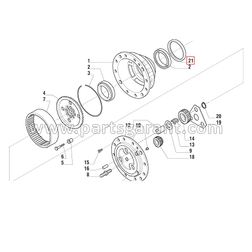 Oil seal 150x176x16