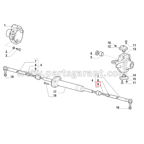 Steering joint