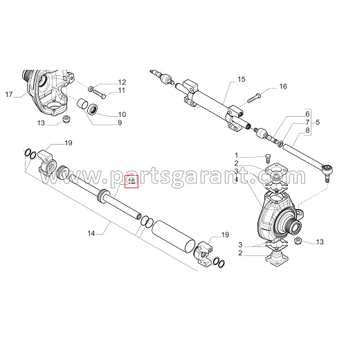 Steering cylinder