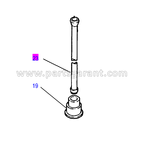 Caterpillar 432D Tappet Rod