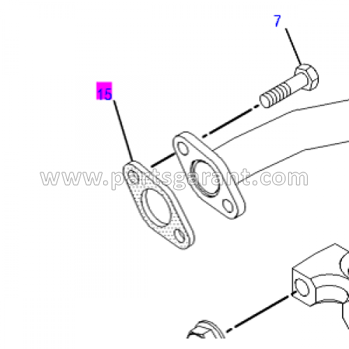 Caterpillar 432D Oil Pickup Gasket