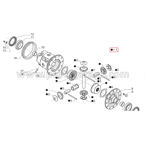 Differential kit