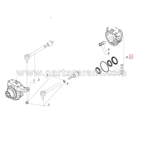 Steering knuckle