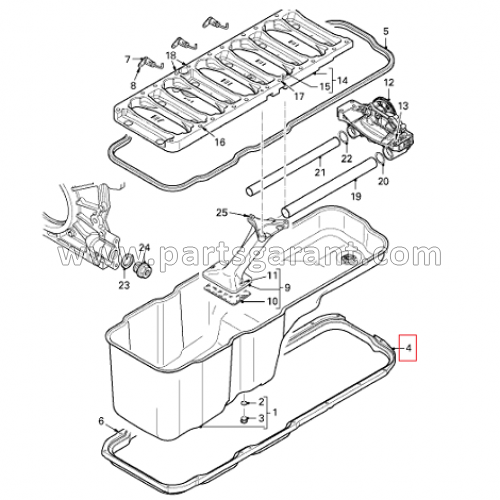 Daf XF105 tray fixing frame