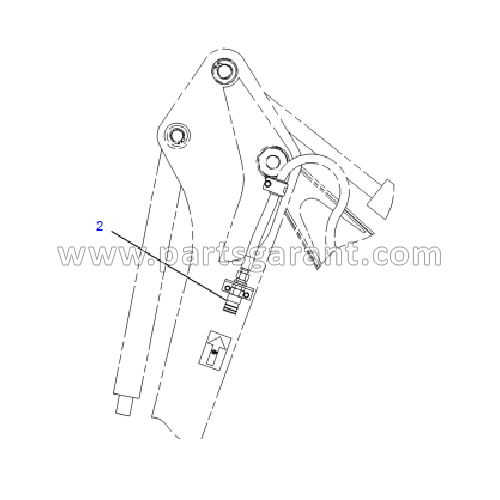 Quick coupling (female) Caterpillar 428 E