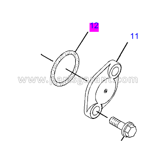 Caterpillar 432D O-ring