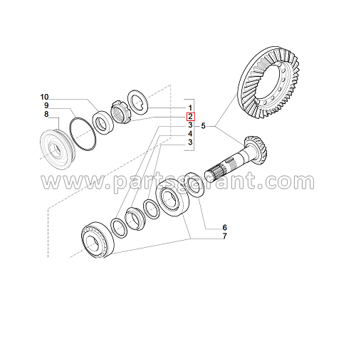 Nut M40x1.5