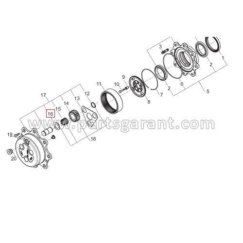 Adjusting washer