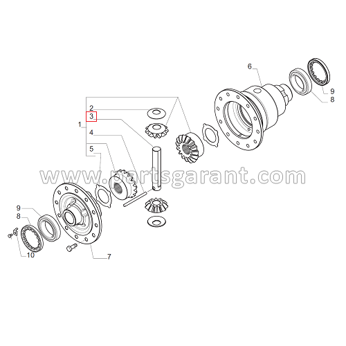 Differential axis