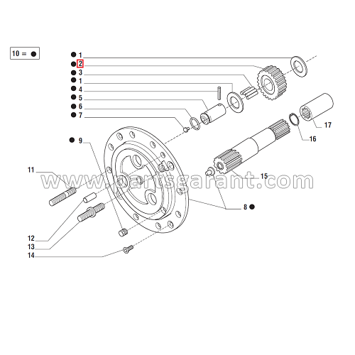 Planetary gear