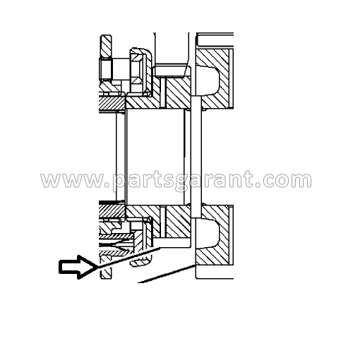 Gear (28 teeth) Caterpillar 432D