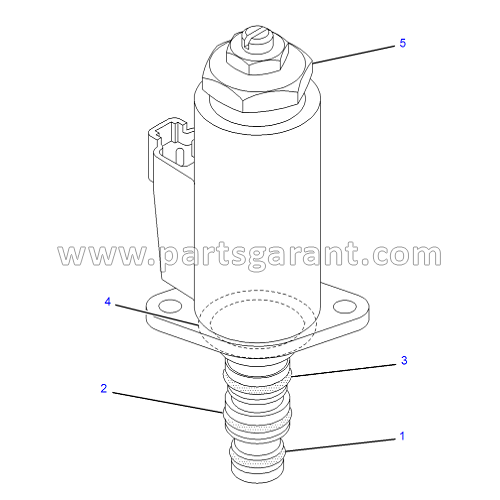 Solenoid valve 3 Caterpillar 325D