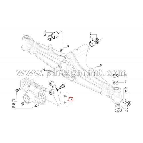 Ring and pinion set body