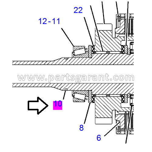 Caterpillar 434E O-ring