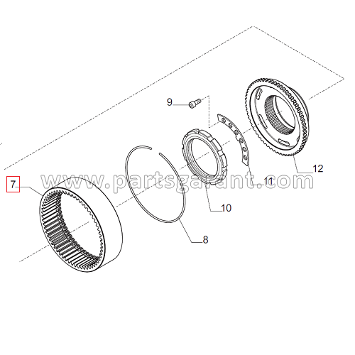 Planetary gear