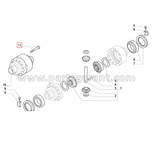 Bolt M10x1.5x75