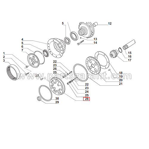 Brake piston