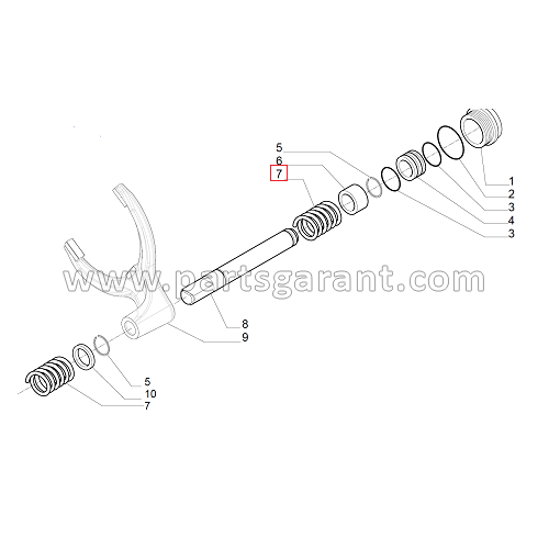 Differential spring