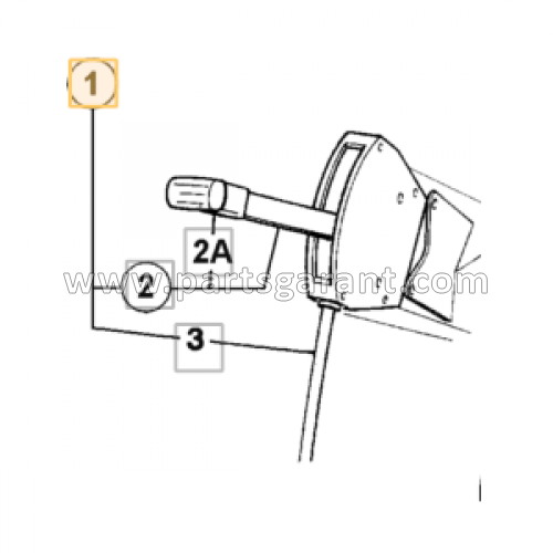 JCB 3CX backhoe locking mechanism