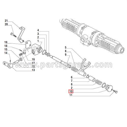 Bridge cylinder