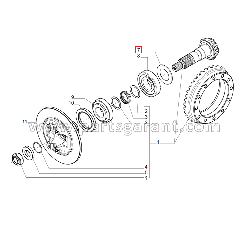 Adjusting washer