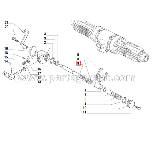 Differential pin