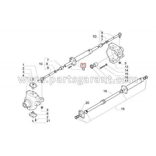 Middle tie rod