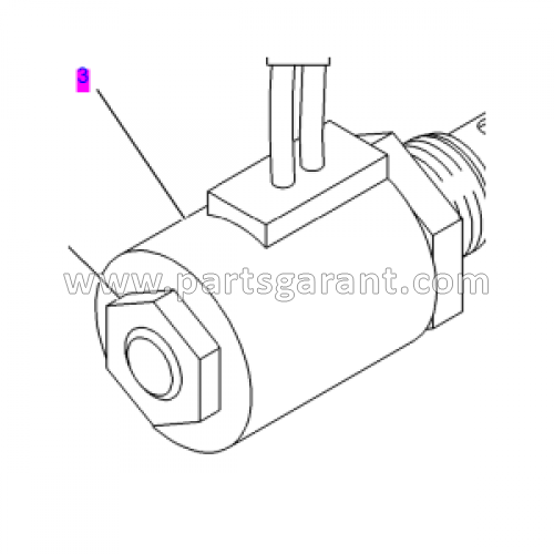 Caterpillar 432D Valve Coil