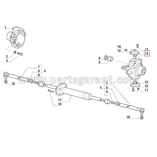 Steering knuckle