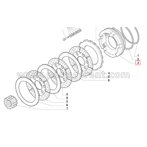 Brake piston