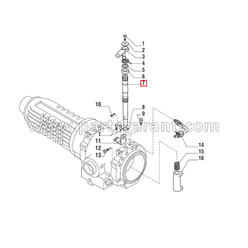 Brake shaft