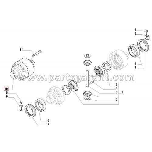 Differential housing