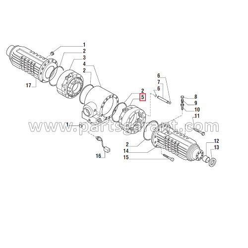 Brake cylinder R